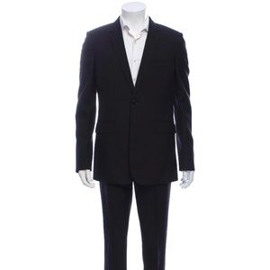 Saint Laurent Virgin Wool Two Piece Suit
